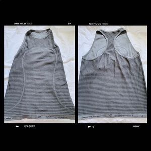 Lululemon Striped Tank Top